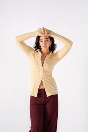 The Burgundy Wide Leg Pants