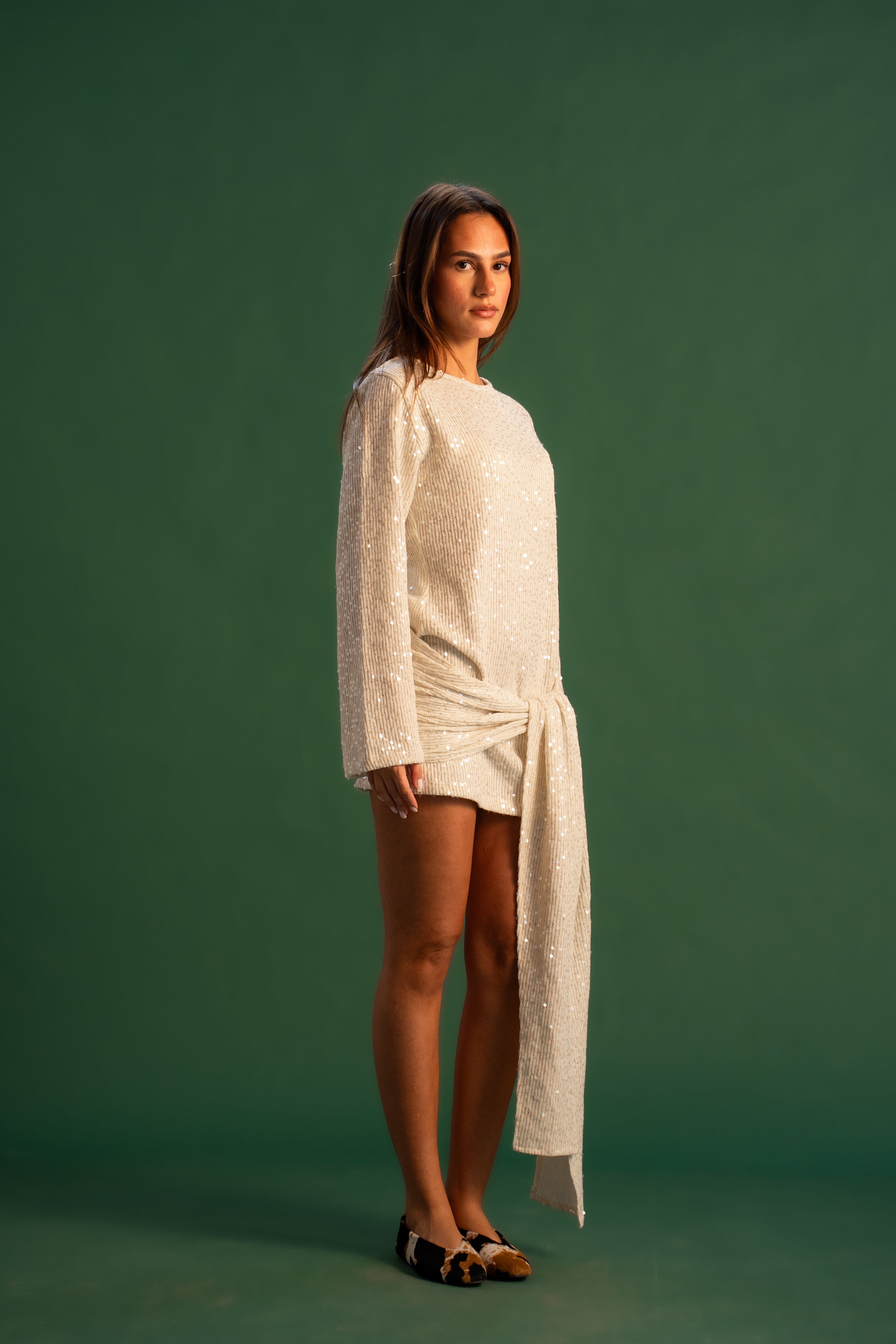 The Bling Wraparound Dress