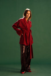 The Fur Wraparound Cardigan