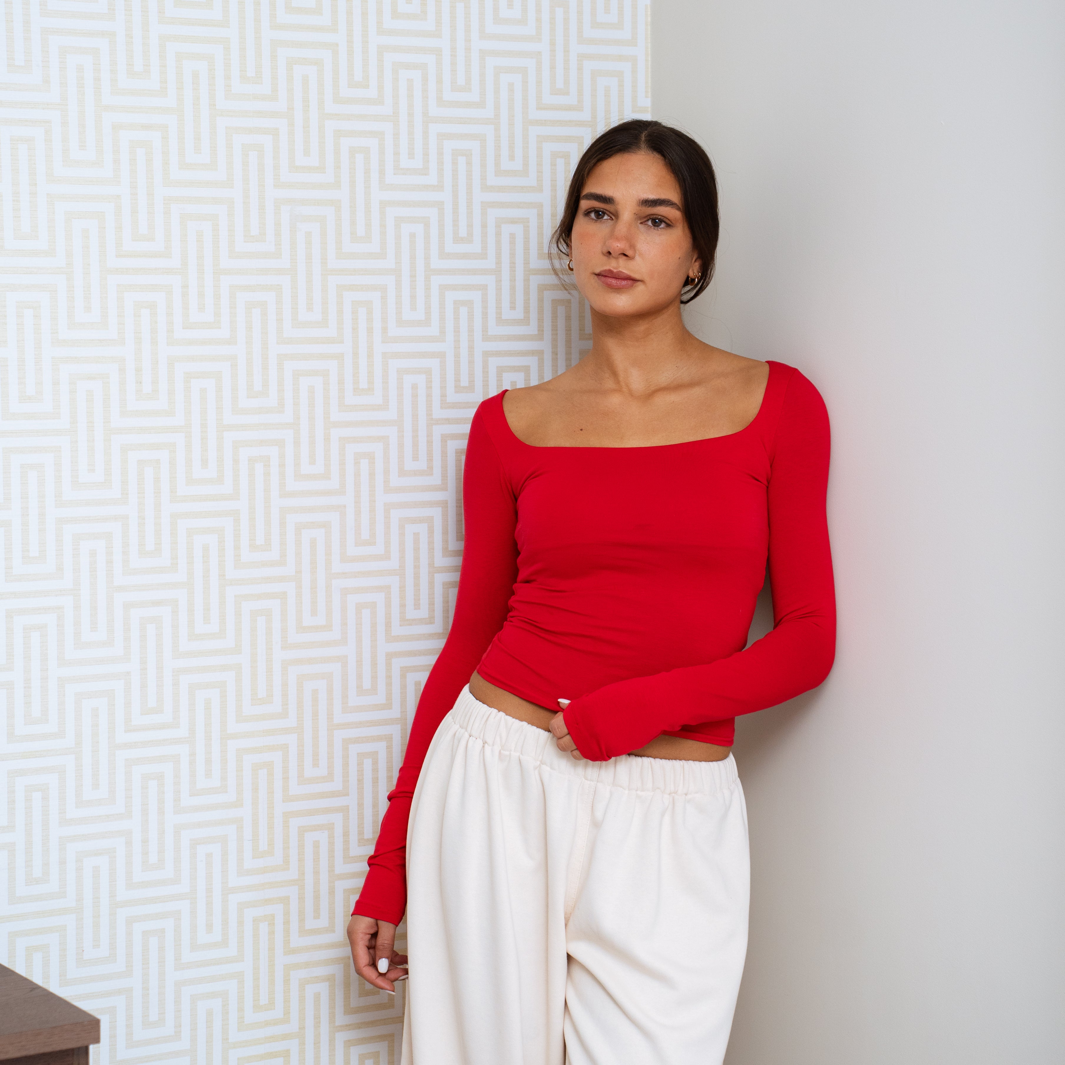 Structured Square Long Sleeve