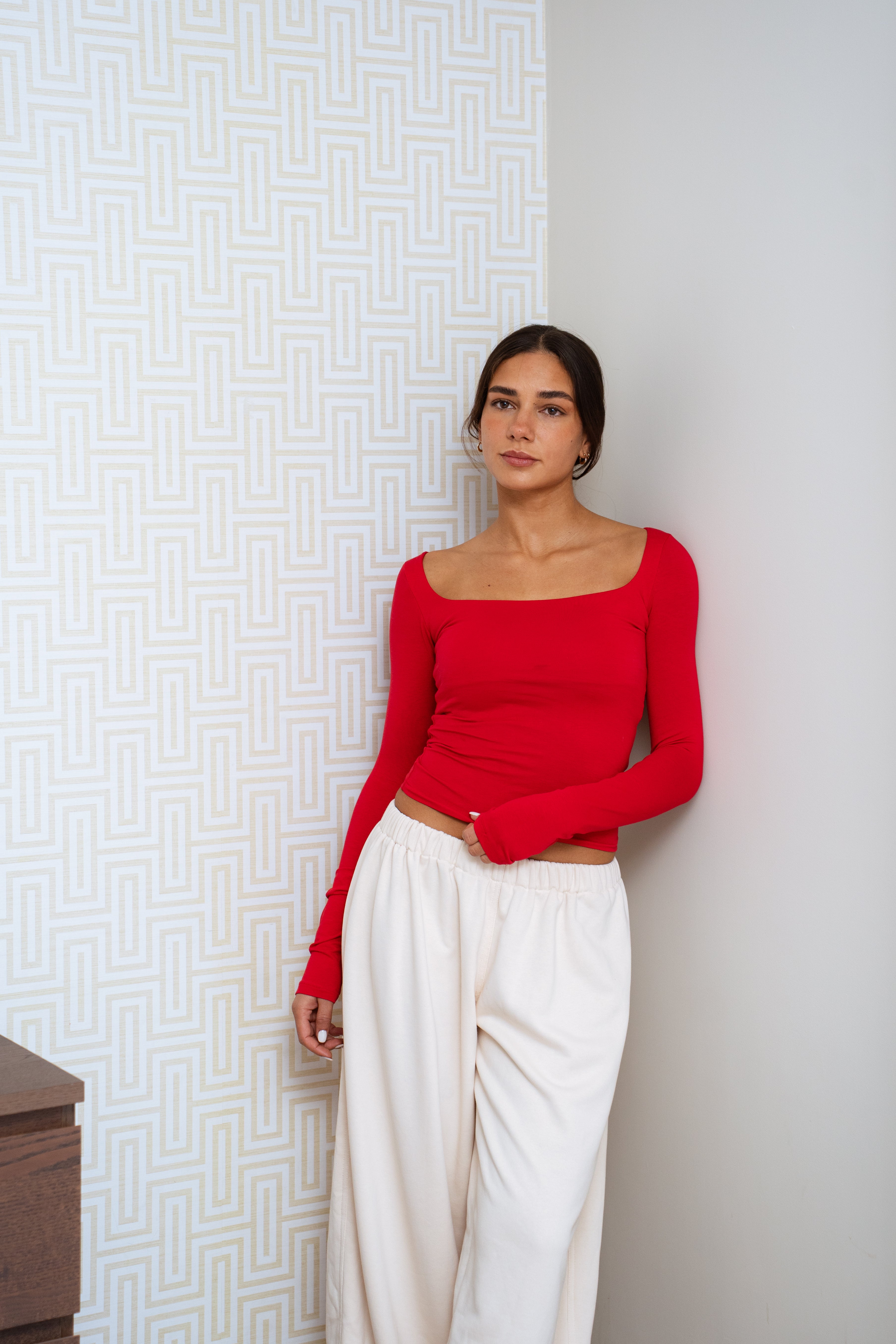 Structured Square Long Sleeve