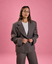 The Checkered Blazer