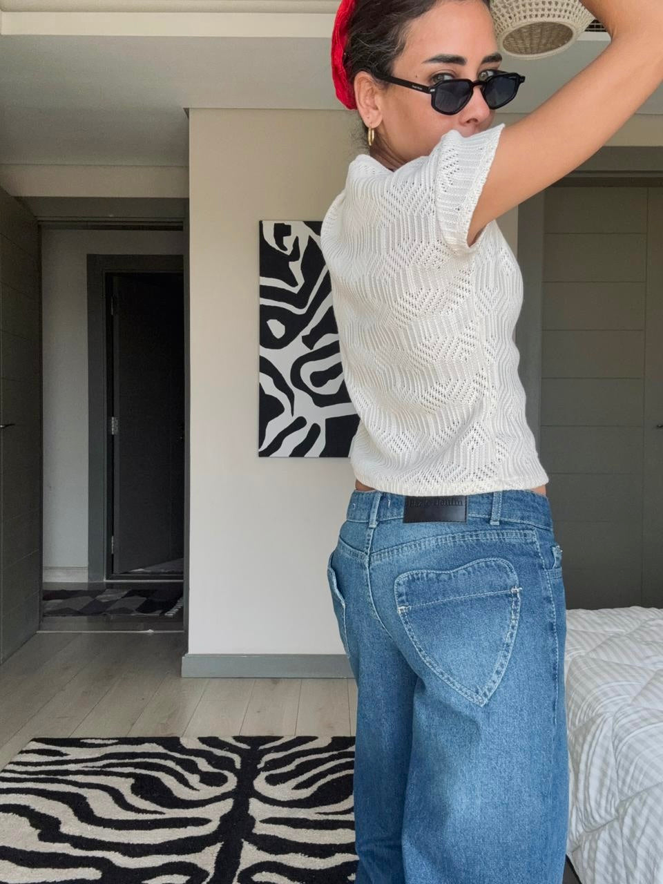 The Washed Heart Denim