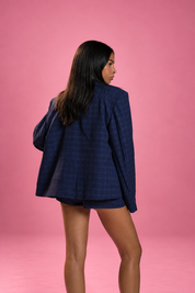 The Checkered Blazer