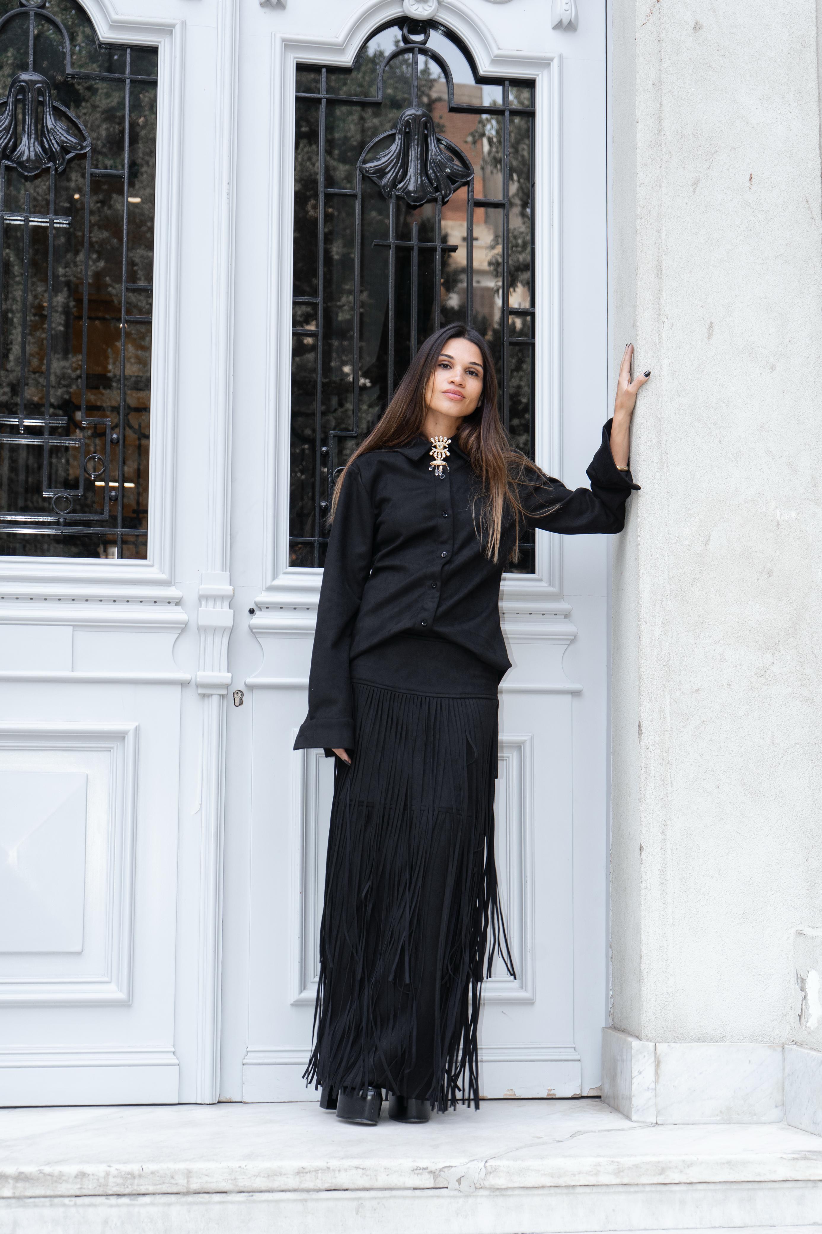 Amira Sued Set - Black