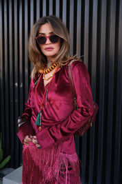 Fayrouz Set - Burgundy