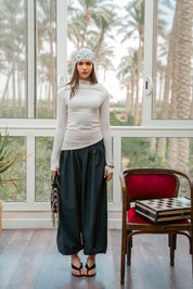 The Sleek High Neck Top