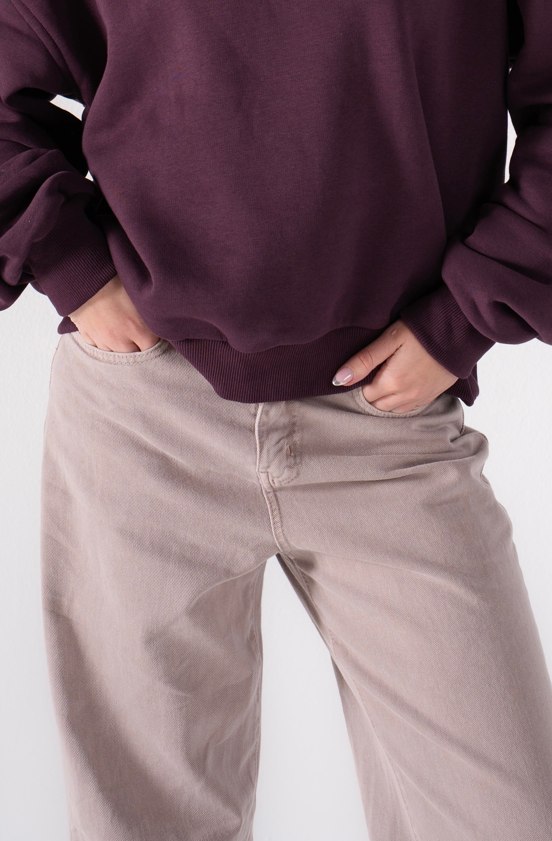 The Pale Wide Leg Denim