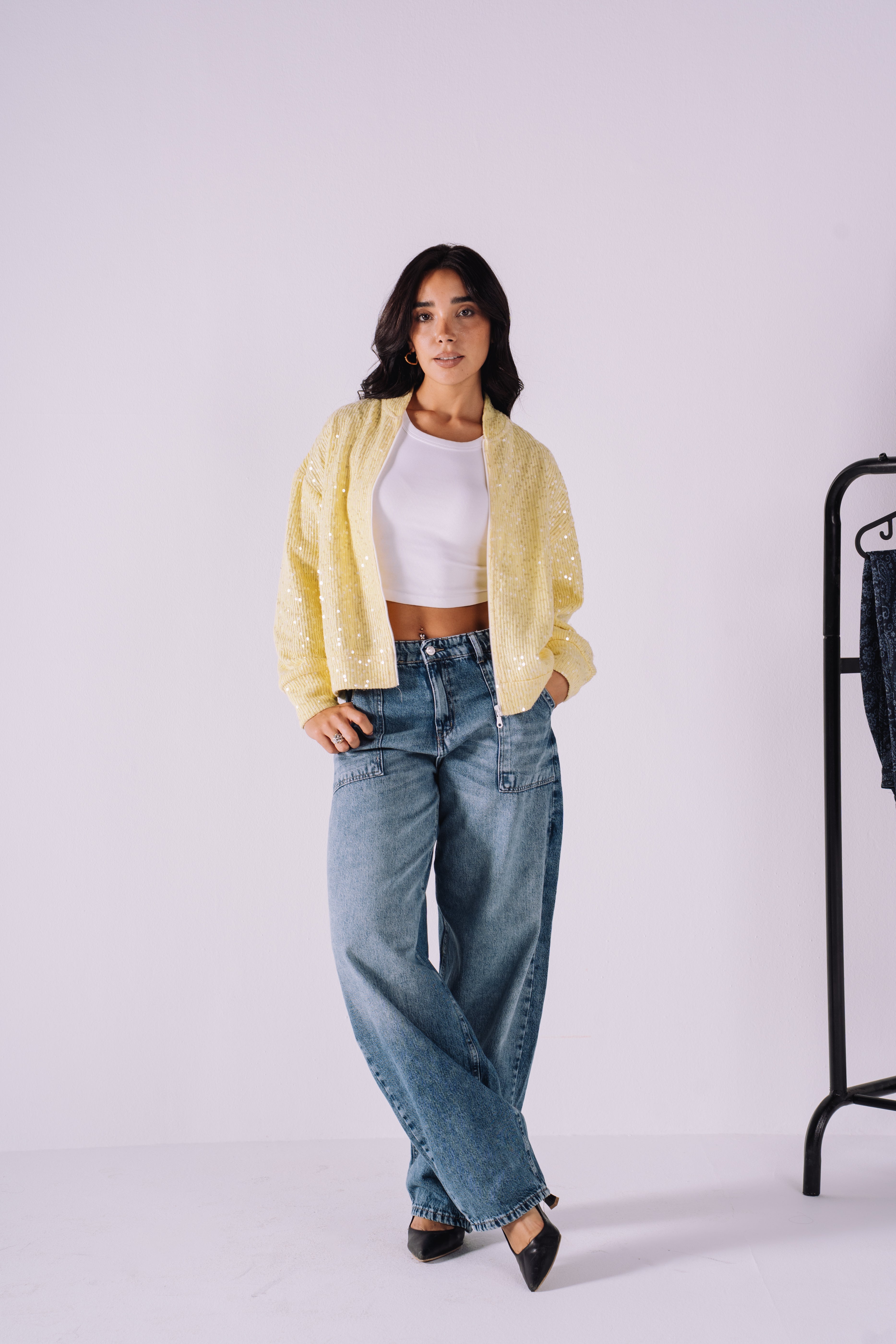 The Bling Jacket - Yellow