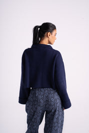 The Knitted Polo Sweater