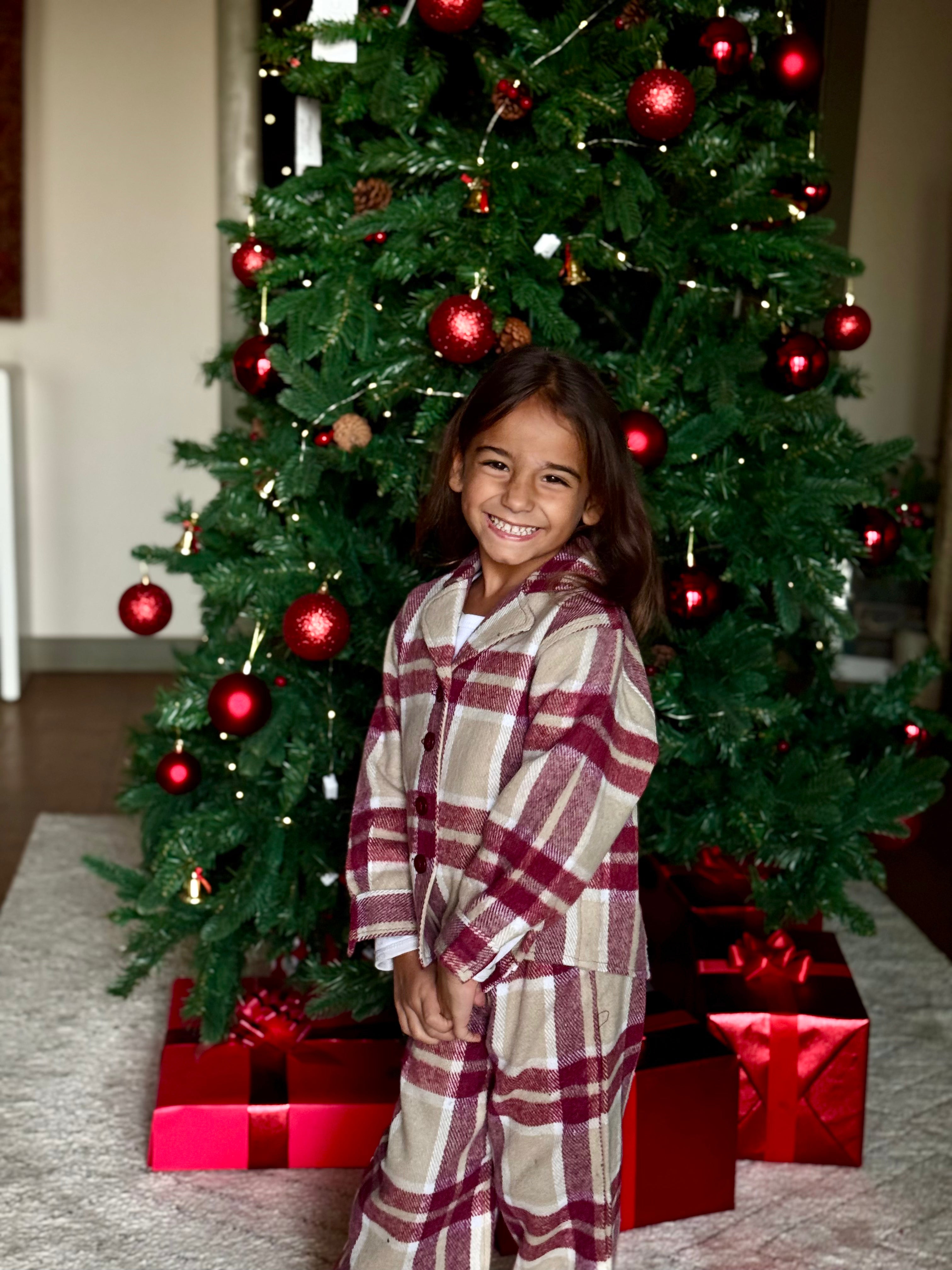 The Mini Checkered Pajama