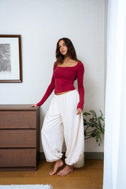 Structured Square Long Sleeve