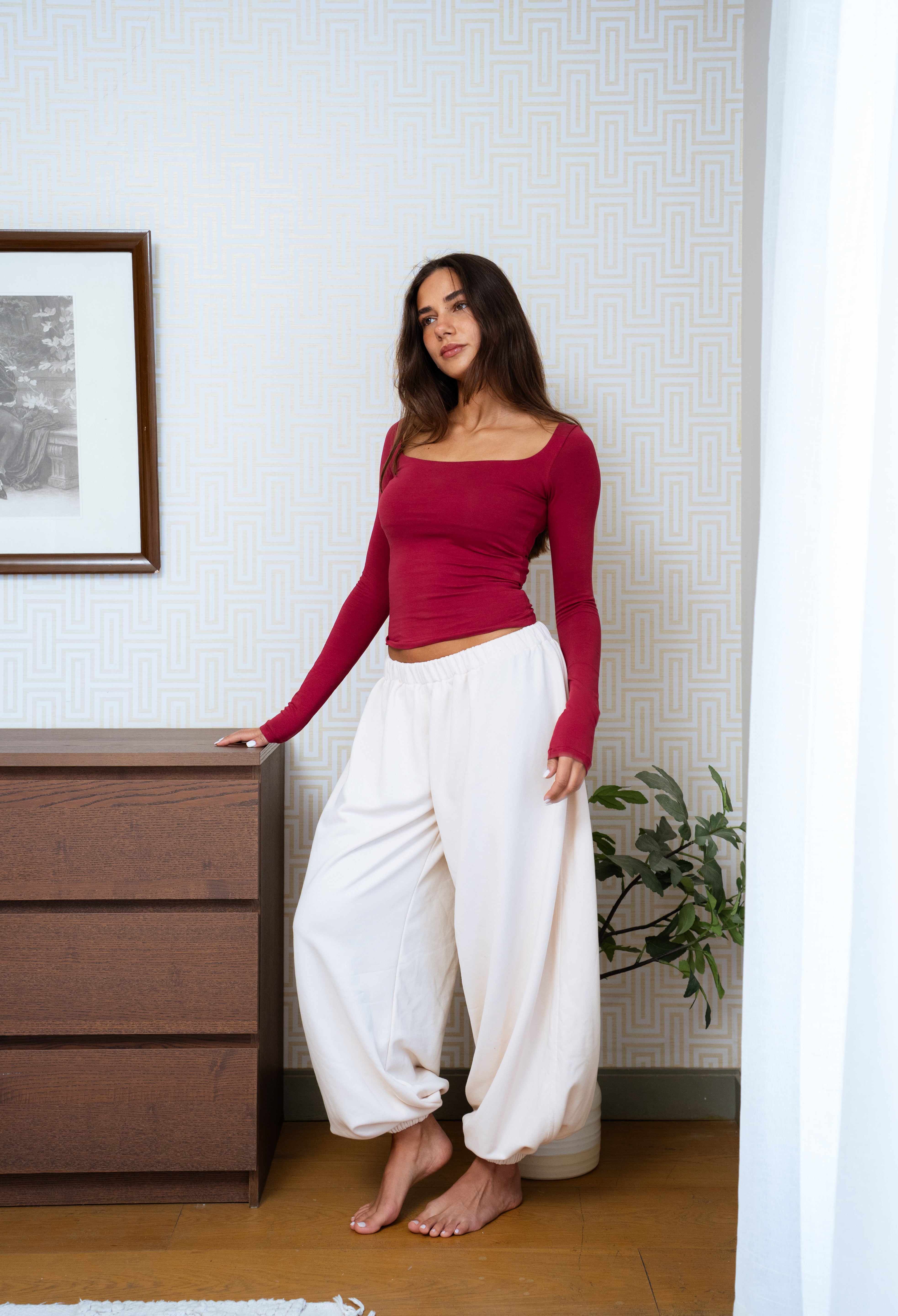 Structured Square Long Sleeve