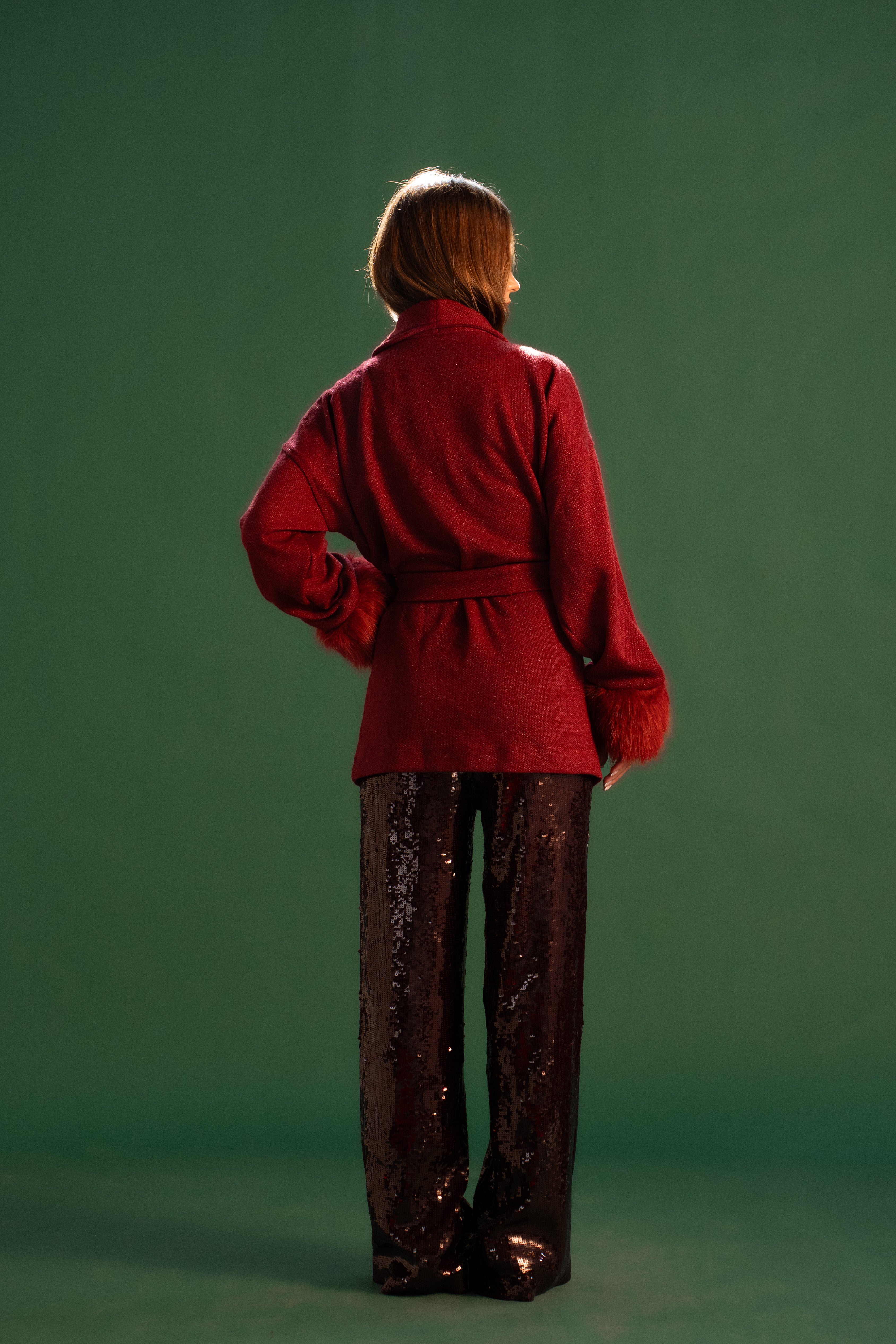 The Fur Wraparound Cardigan