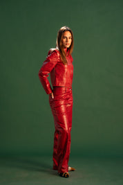 The Christmas Leather Pants