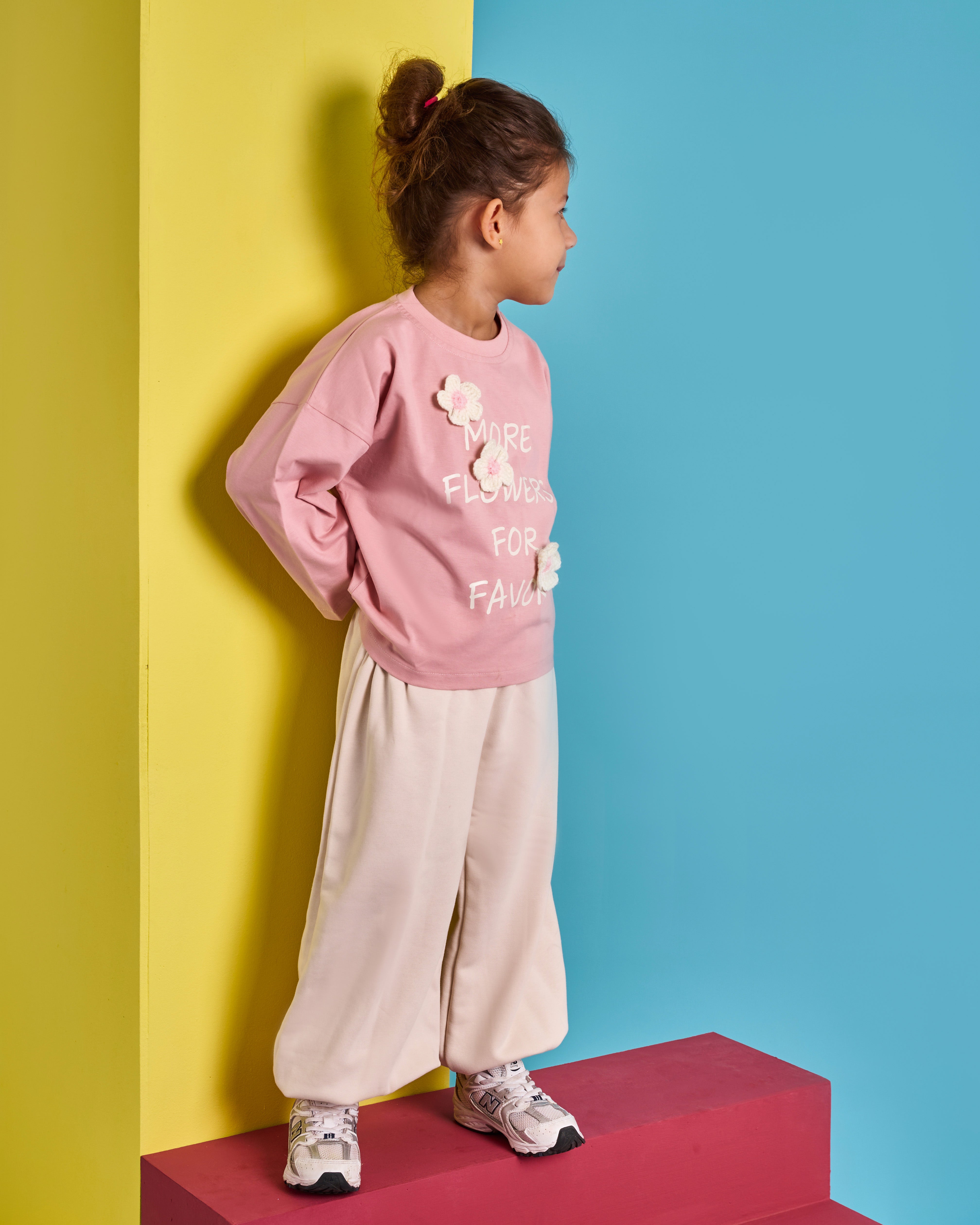 Kids The More Flowers Sweater