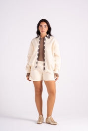 The Short Suit Jacket - Off White