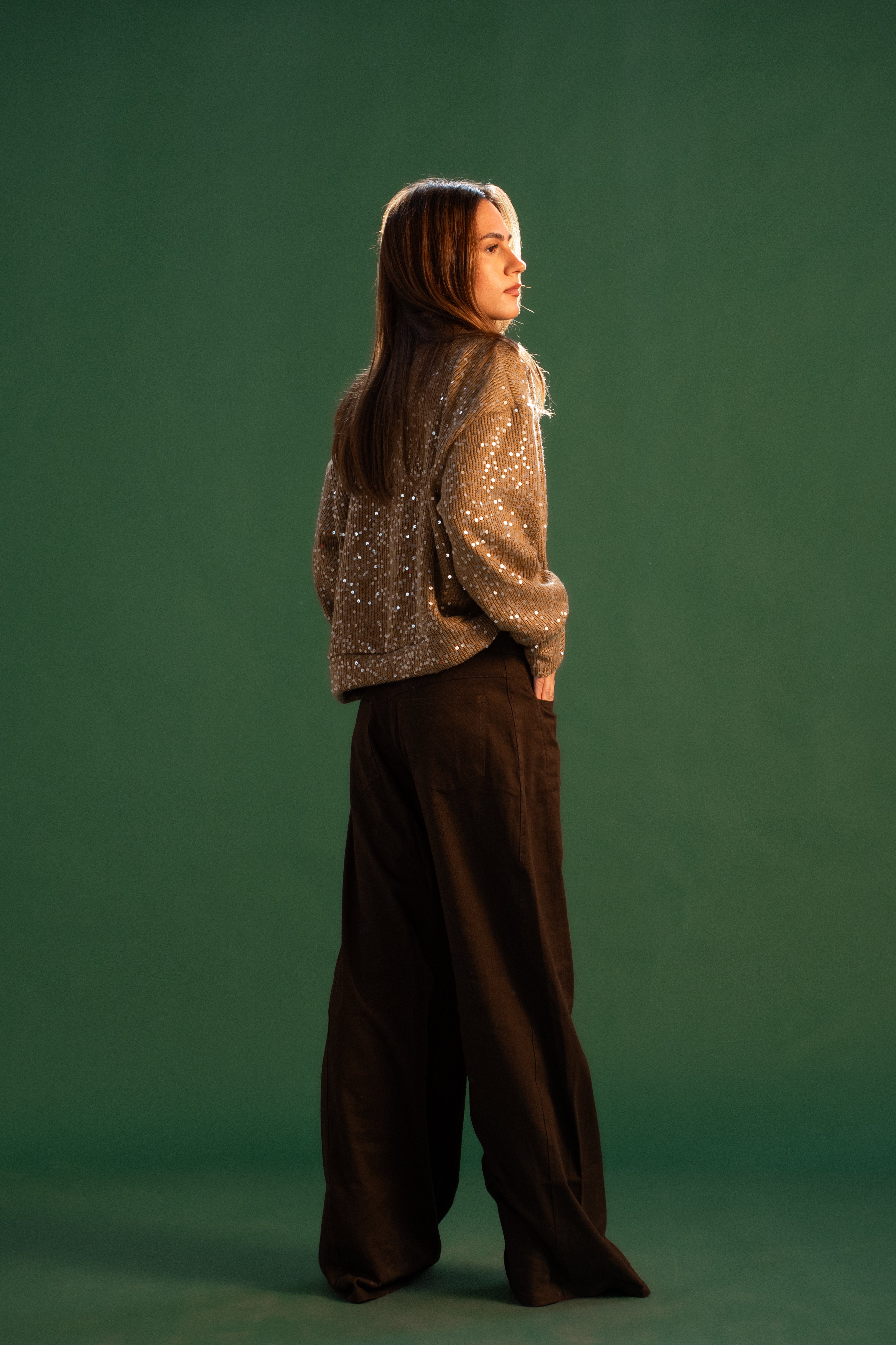 The Bling Jacket - Caramel