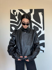 The Bomber Leather Jacket