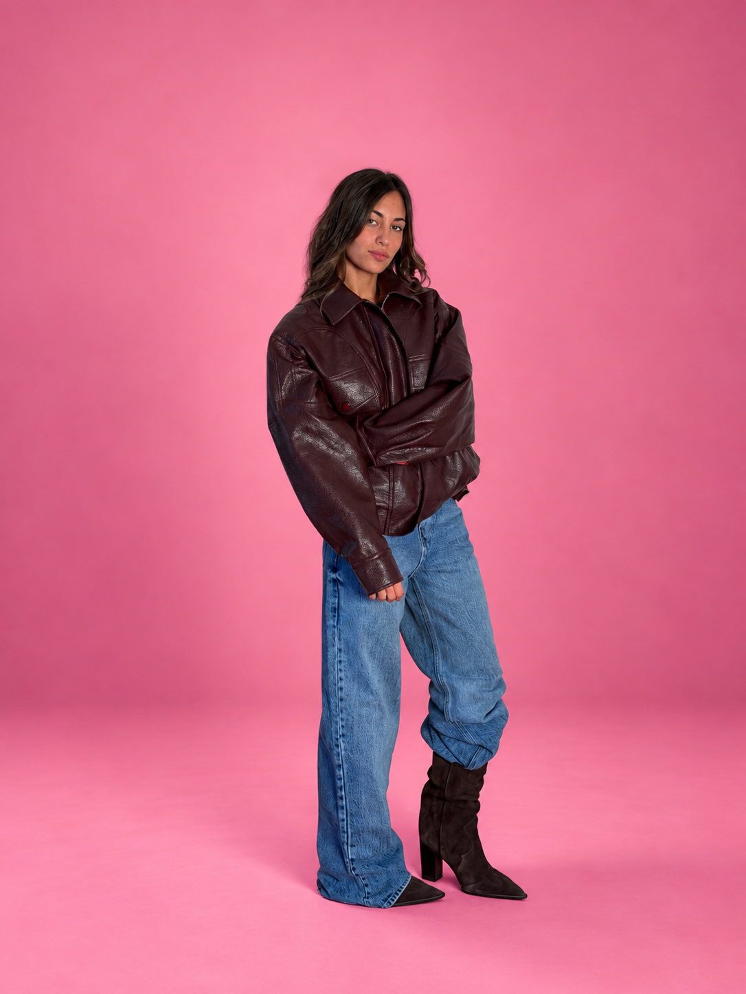 The Classic Bomber Leather Jacket