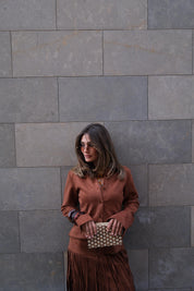 Amira Sued Set - Camel