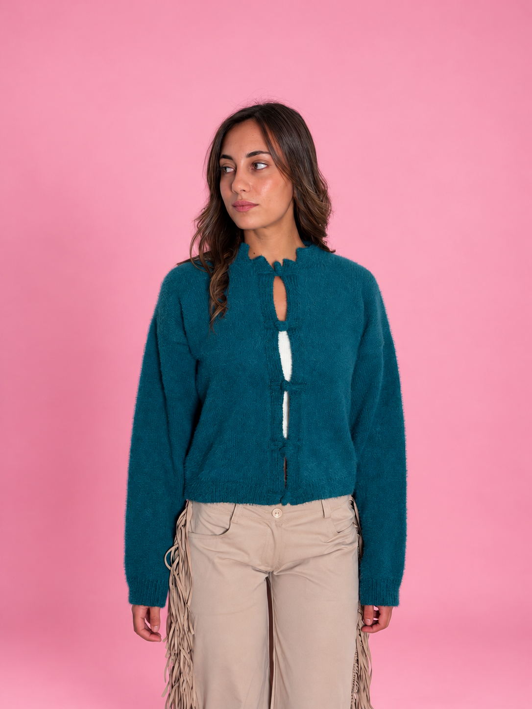 The Knit Mandarin Cardigan