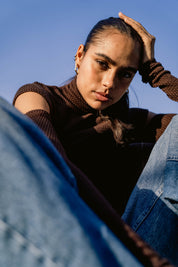 The Detached High Neck Top