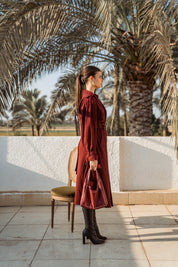 The Classic Trench - Burgundy