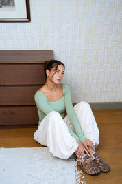 Structured Square Long Sleeve