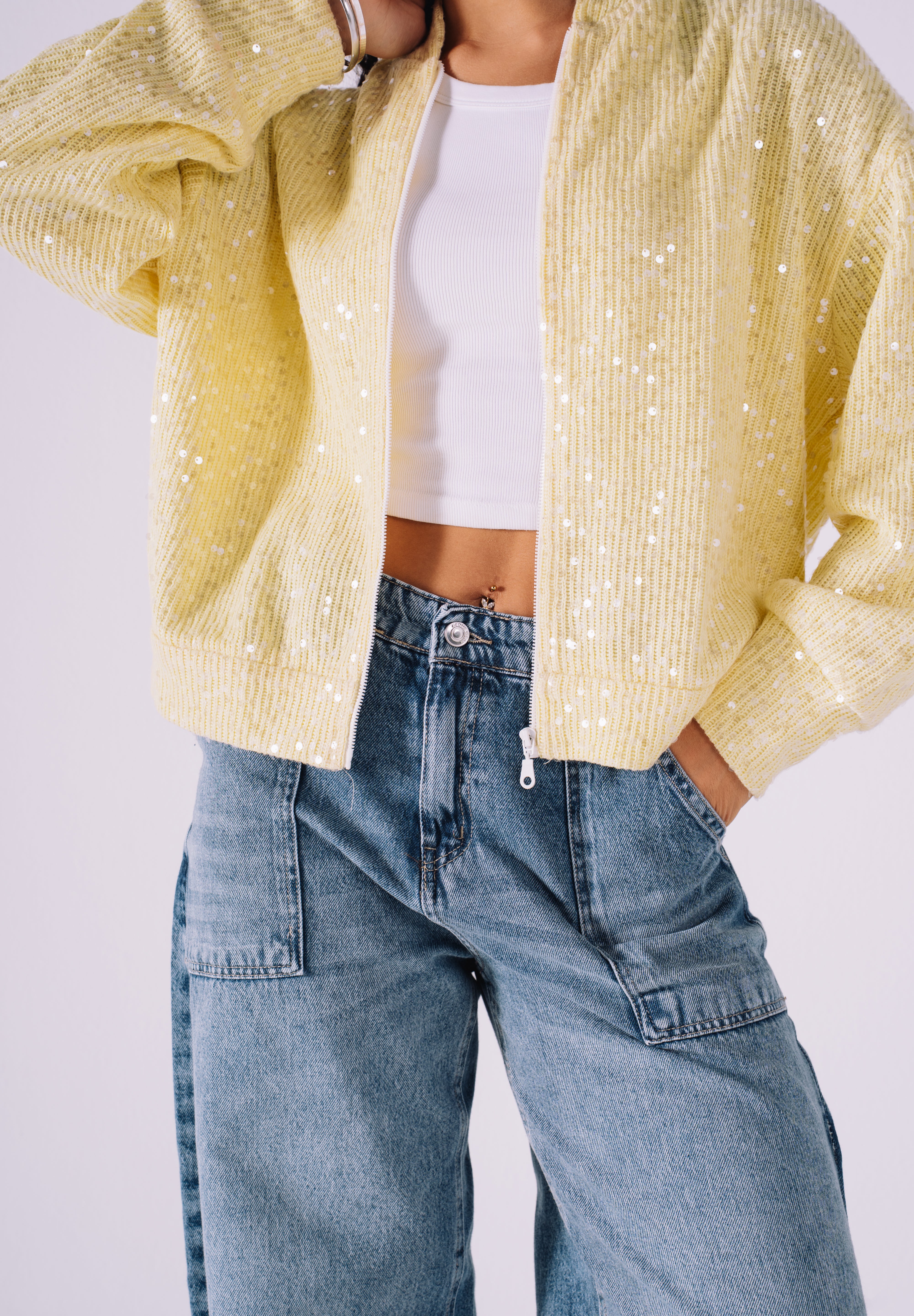 The Bling Jacket - Yellow