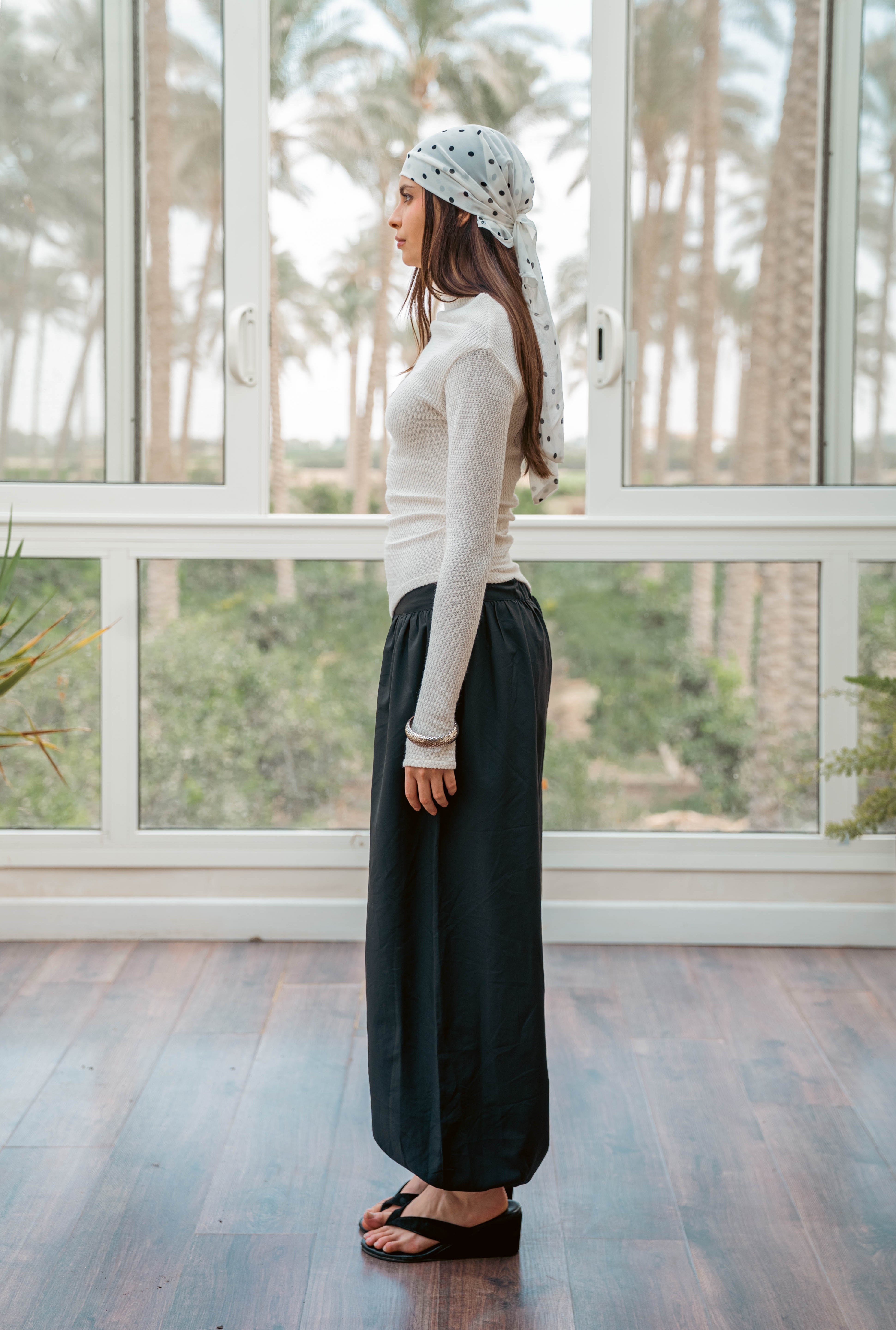 The Sleek High Neck Top