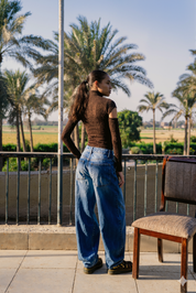 The Detached High Neck Top