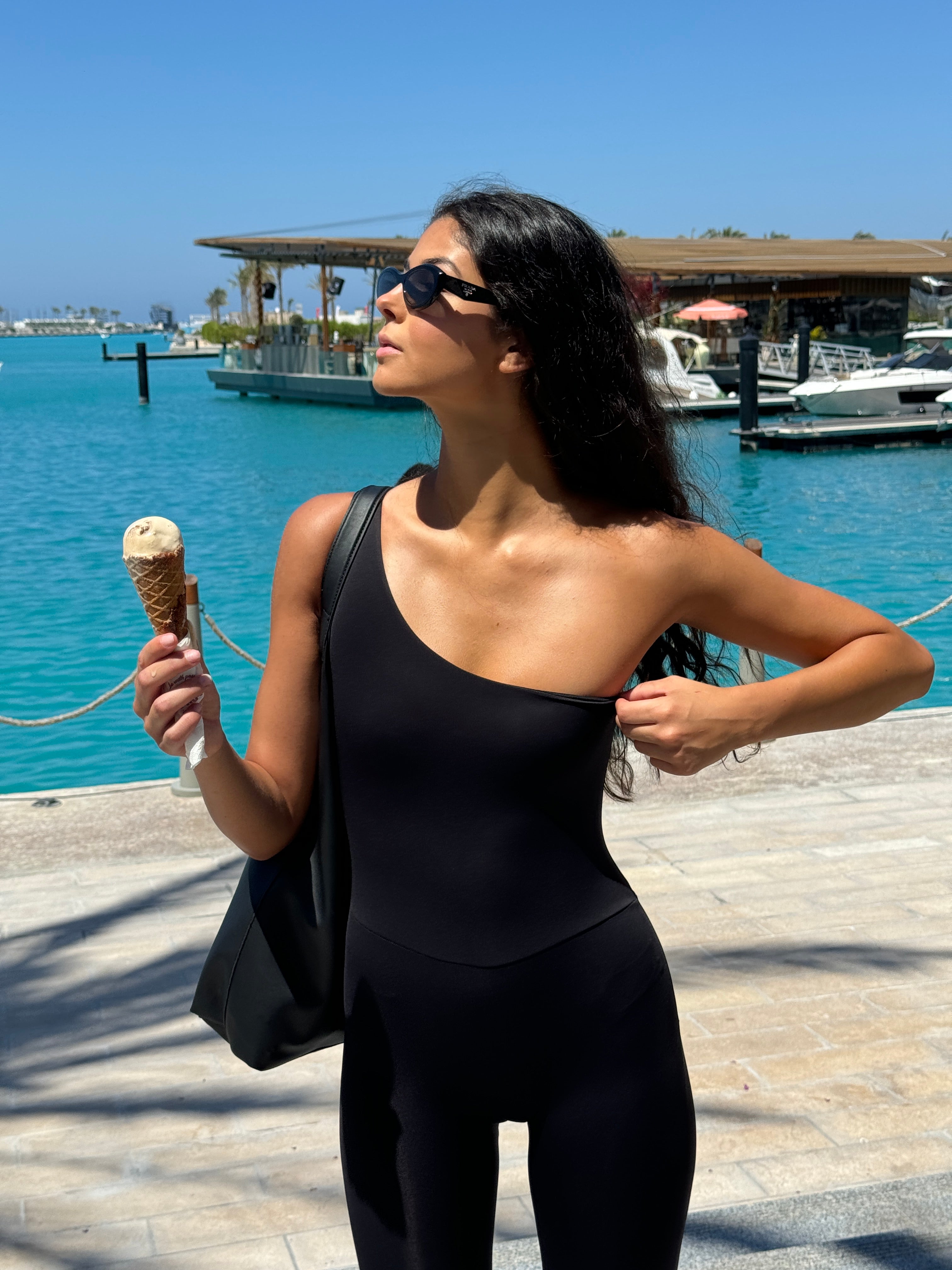 The Side Swoop Jumpsuit