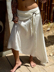 Belta Skirt - White