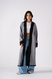 The Double Faced Cardigan Black