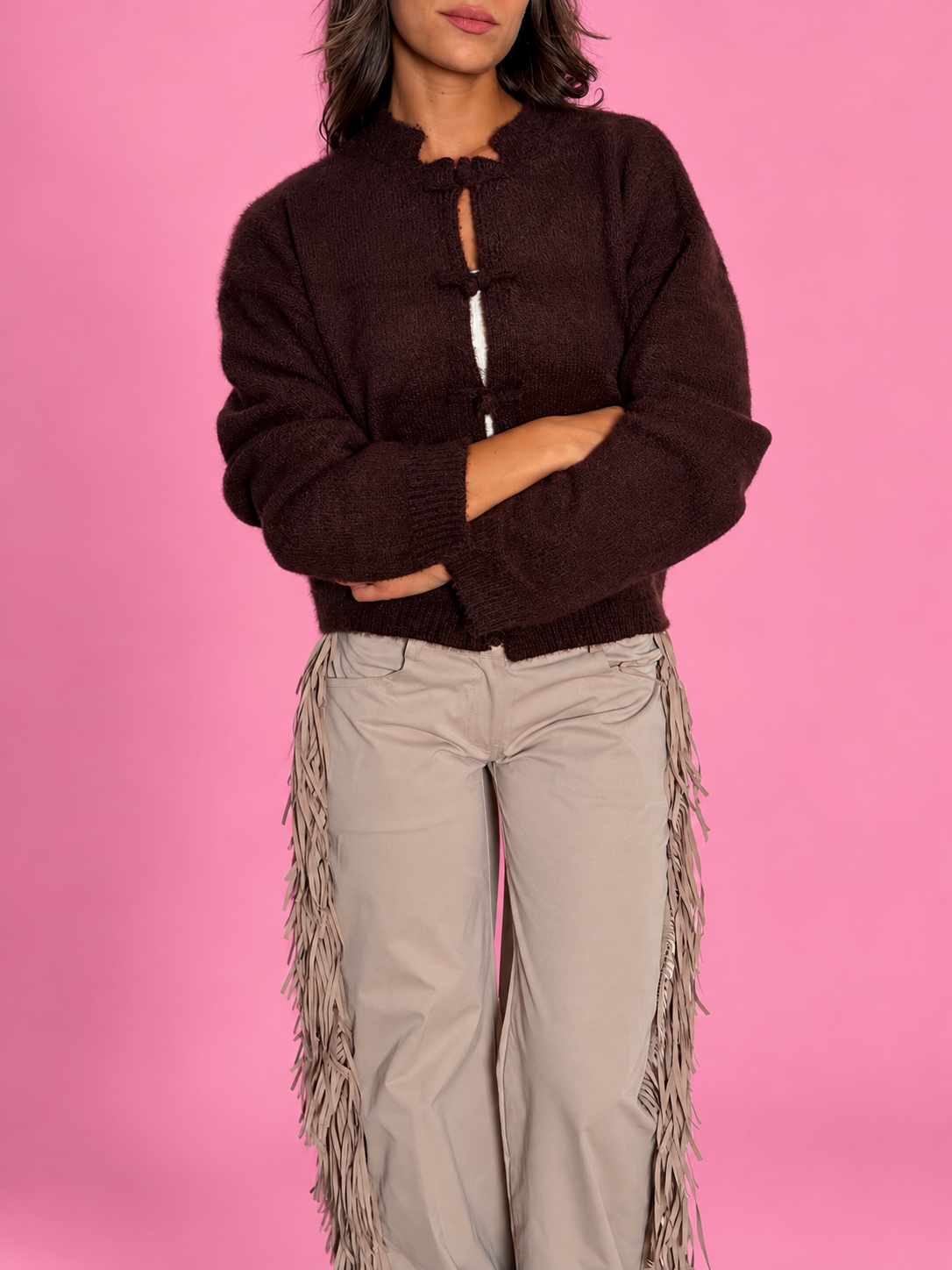 The Knit Mandarin Cardigan