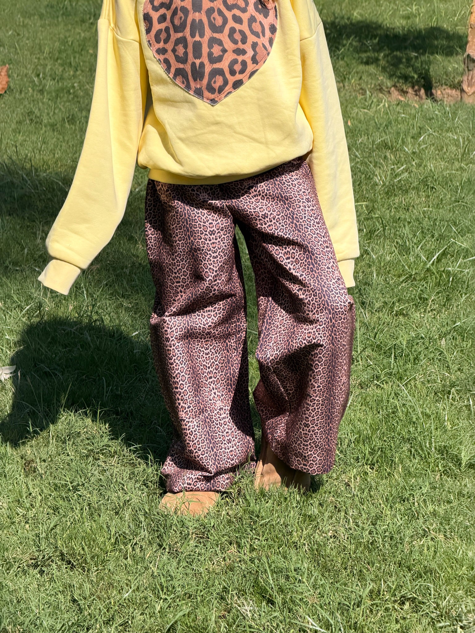 Kids Mini Cheetah Pants