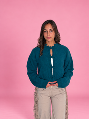 The Knit Mandarin Cardigan