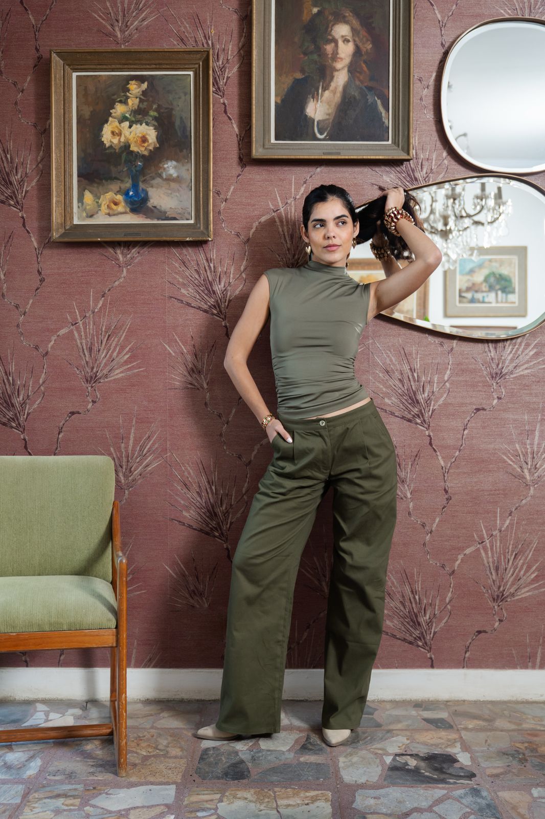 The Urban Pants - Olive