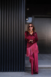 Fayrouz Set - Burgundy