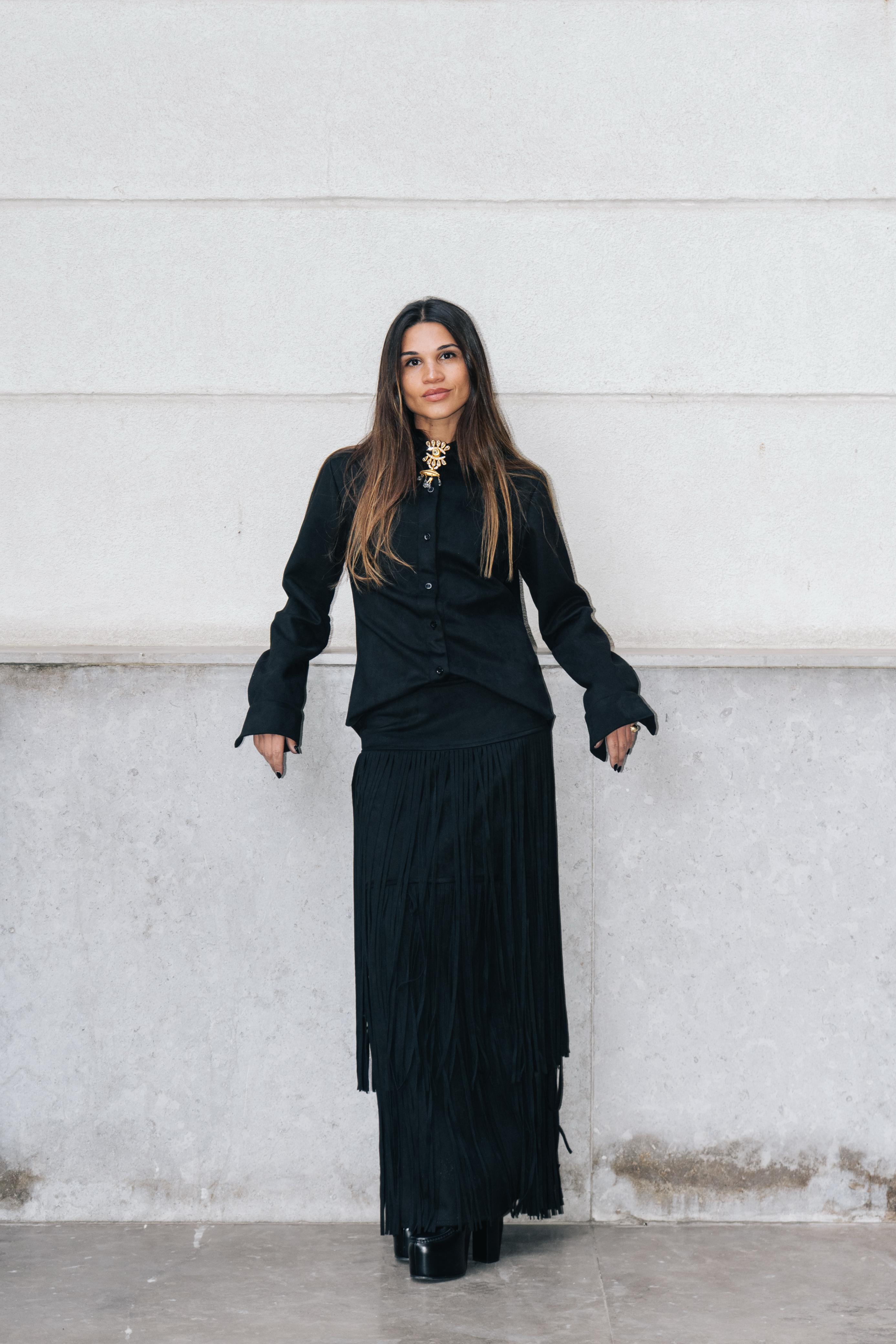 Amira Sued Set - Black