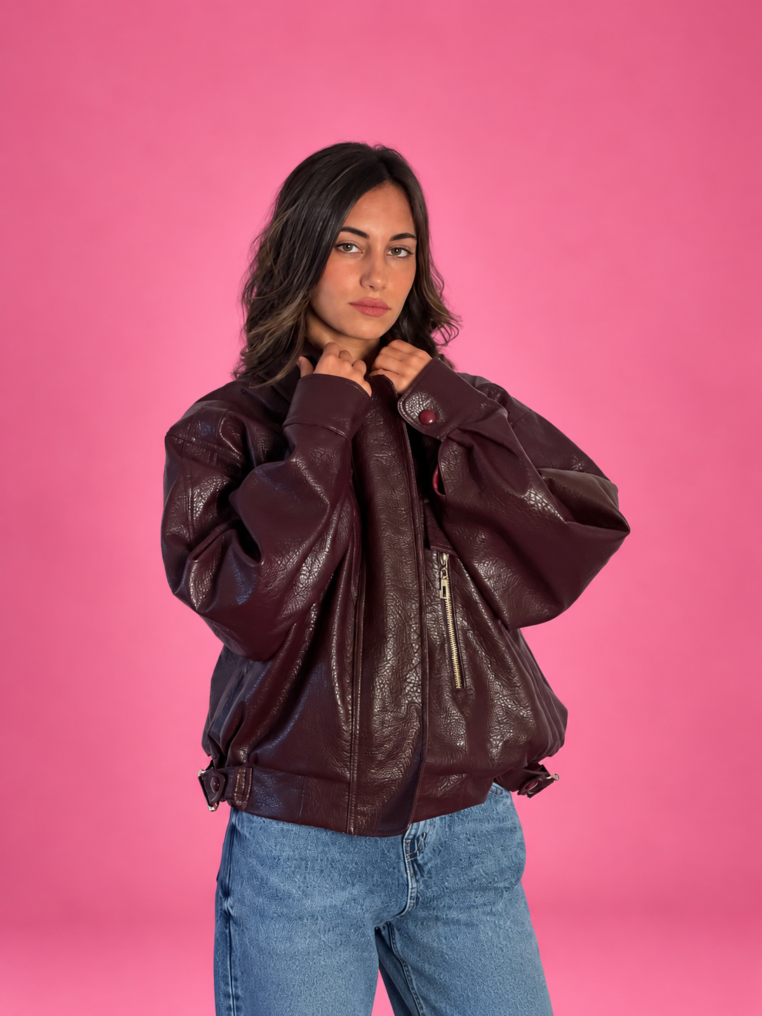 The Classic Bomber Leather Jacket