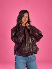The Classic Bomber Leather Jacket