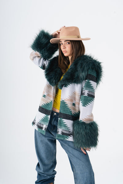 Boho Fur Jacket