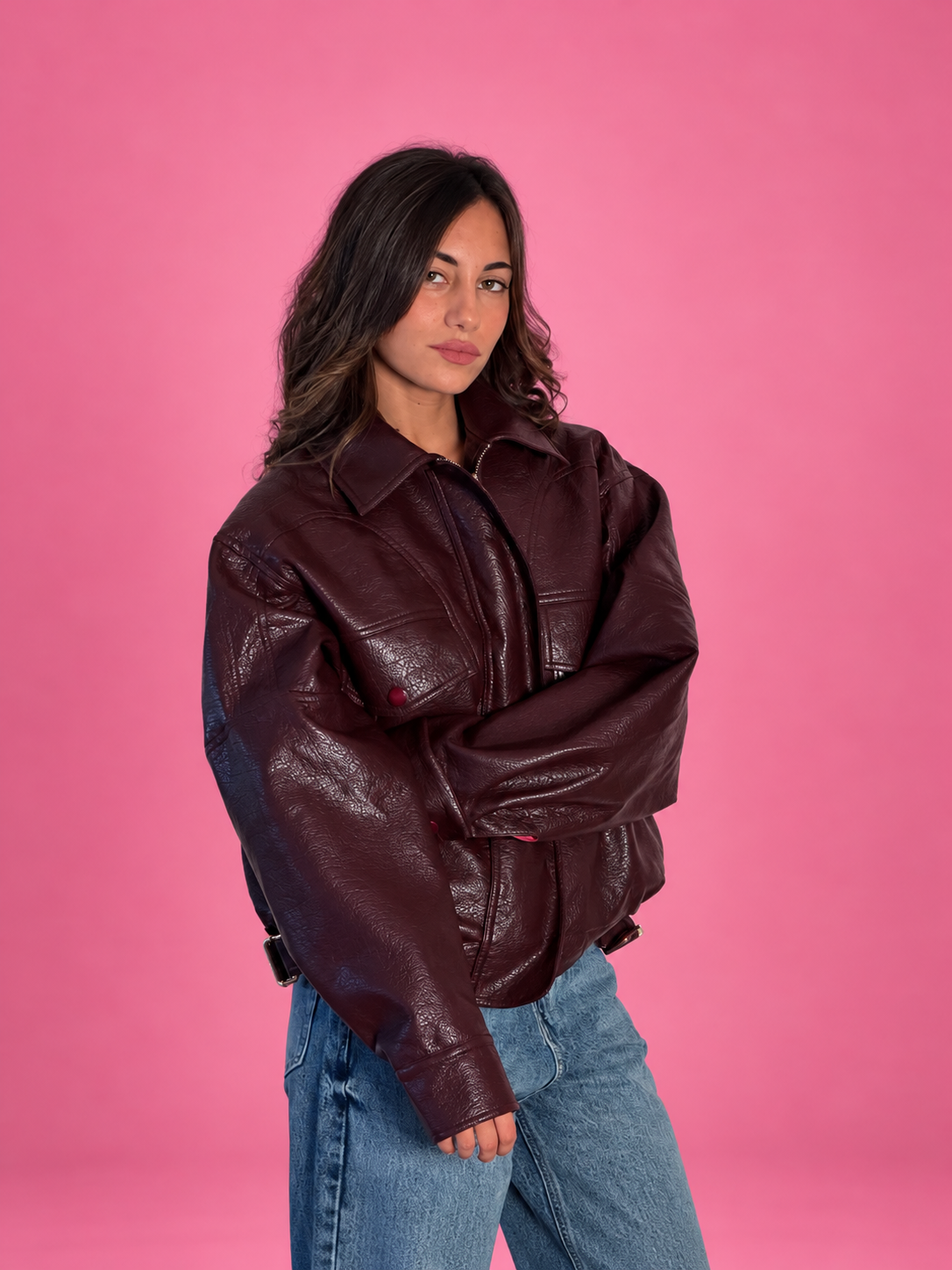 The Classic Bomber Leather Jacket