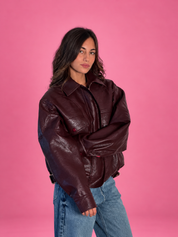 The Classic Bomber Leather Jacket