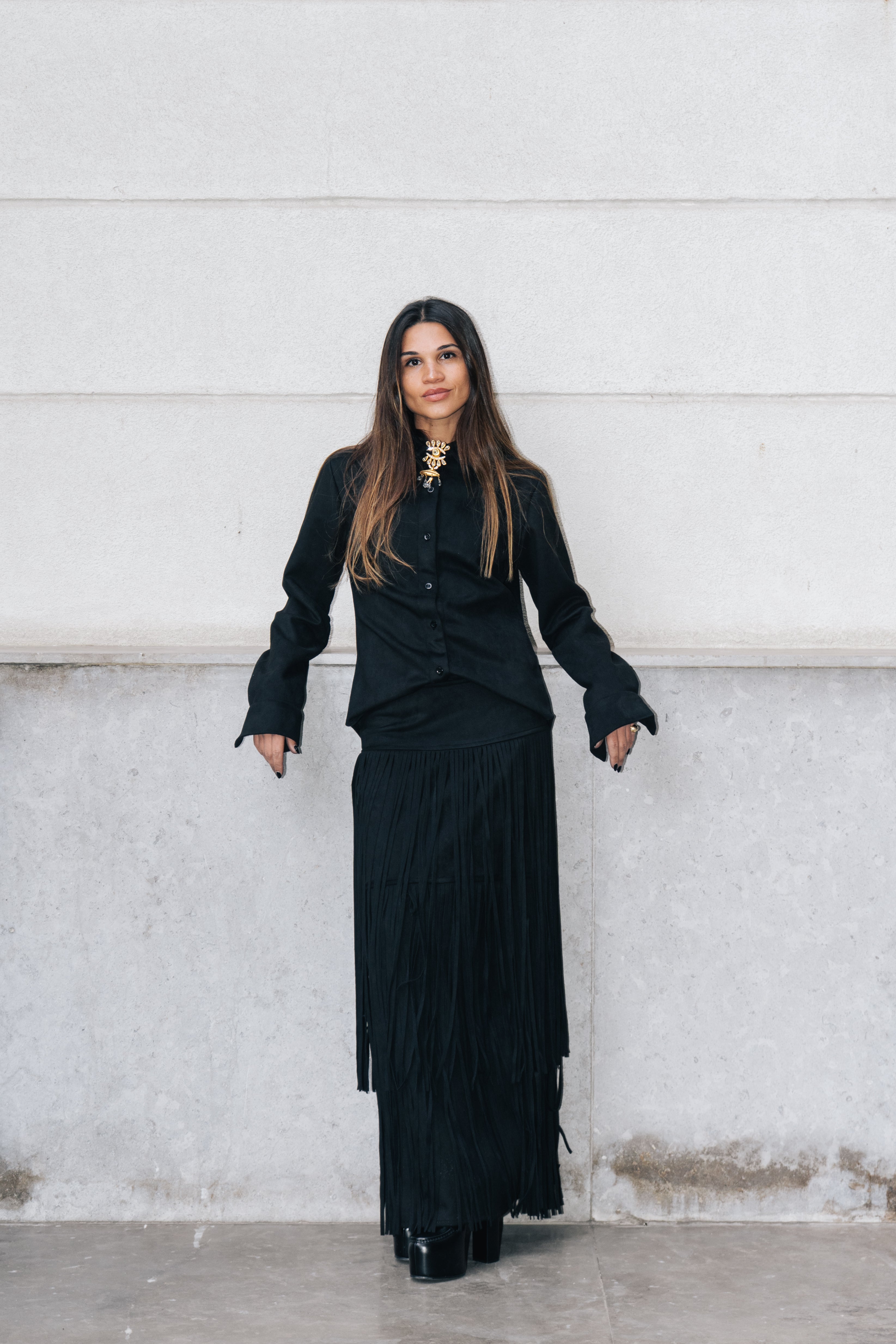 Amira Sued Set - Camel