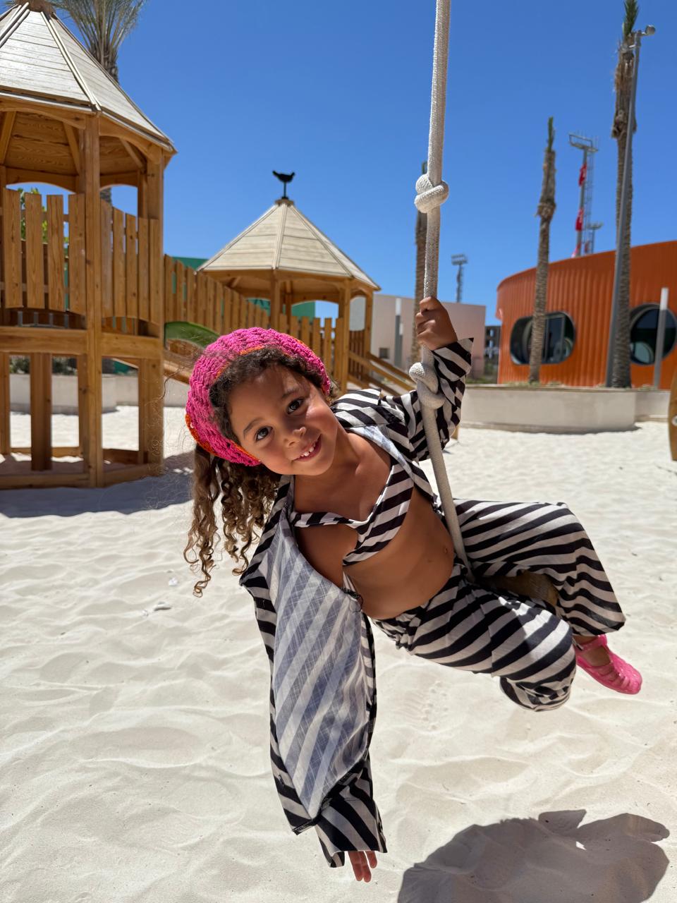 Kids Zebra Linen Set