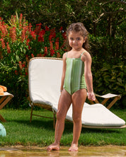 Kids Striped Swimsuit