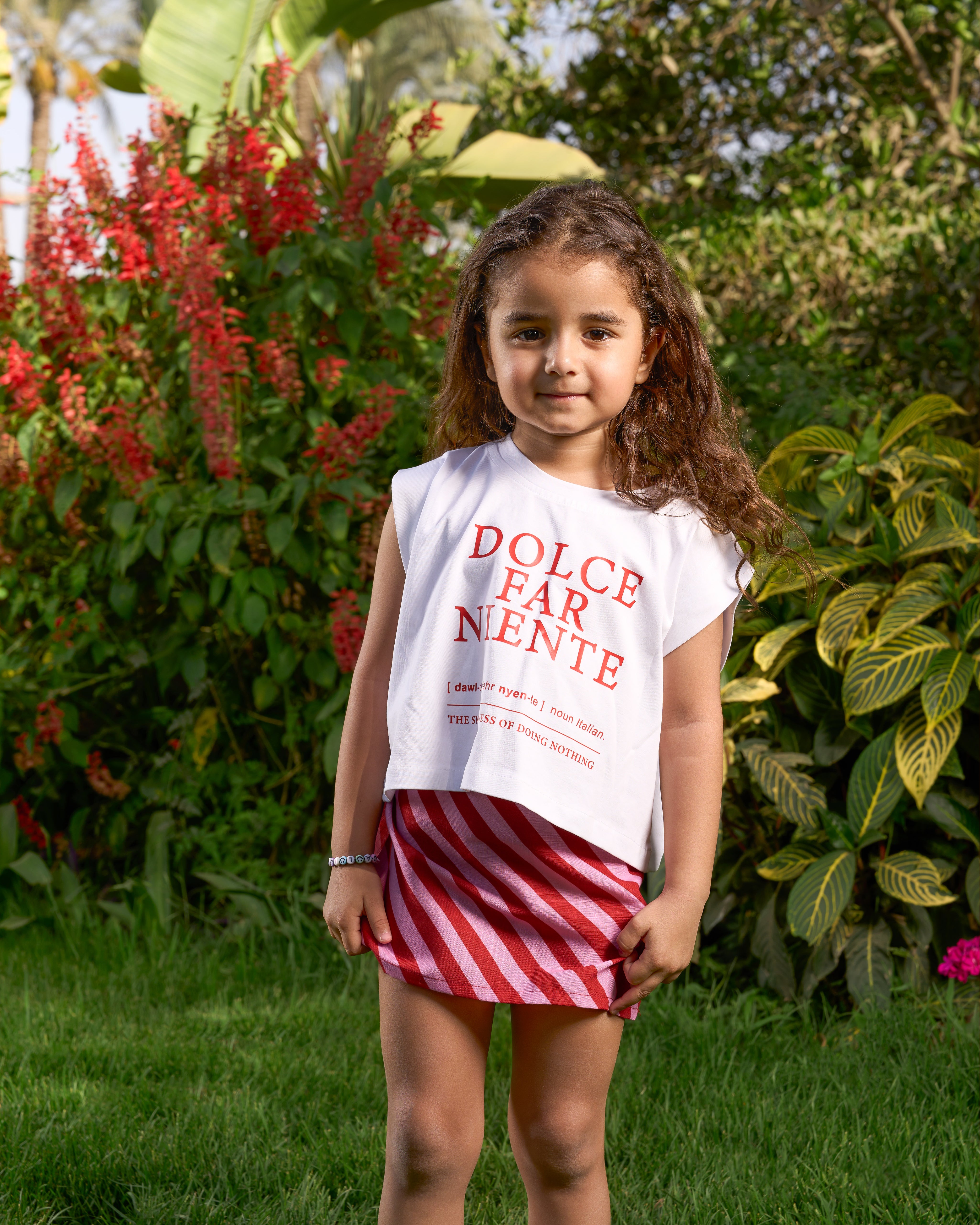 Kids Beach Club Set Skirt